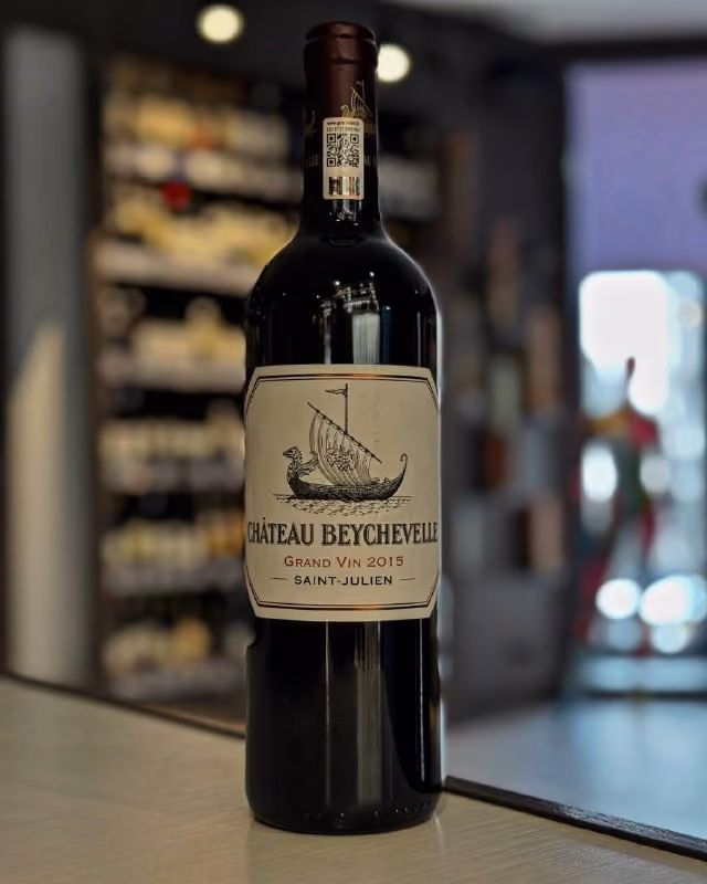 Вино Chateau Beychevelle, Saint-Julien AOC 4-me Grand Cru, 2015