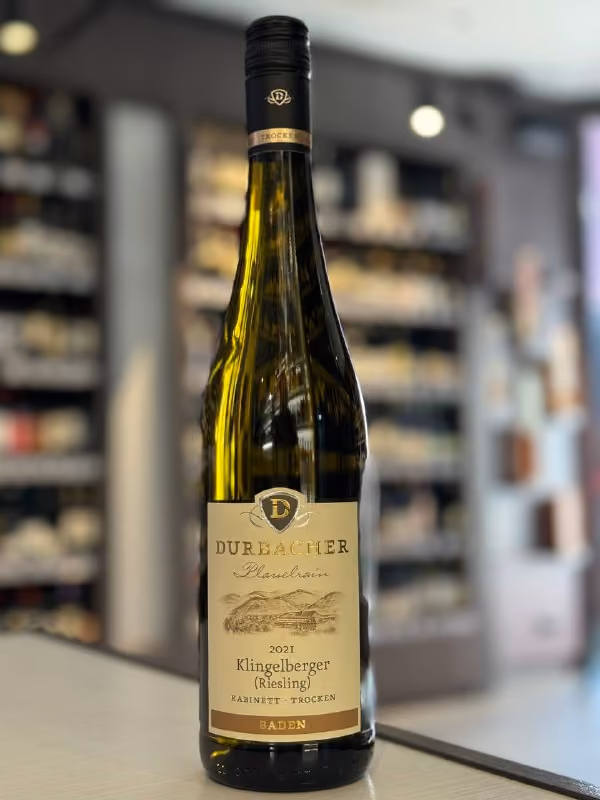 Вино Durbacher, Plauelrain "Klingelberger" Riesling Kabinett, 2021